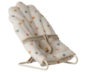 Maileg Babysitter Bounce Chair for My in Multi Dots