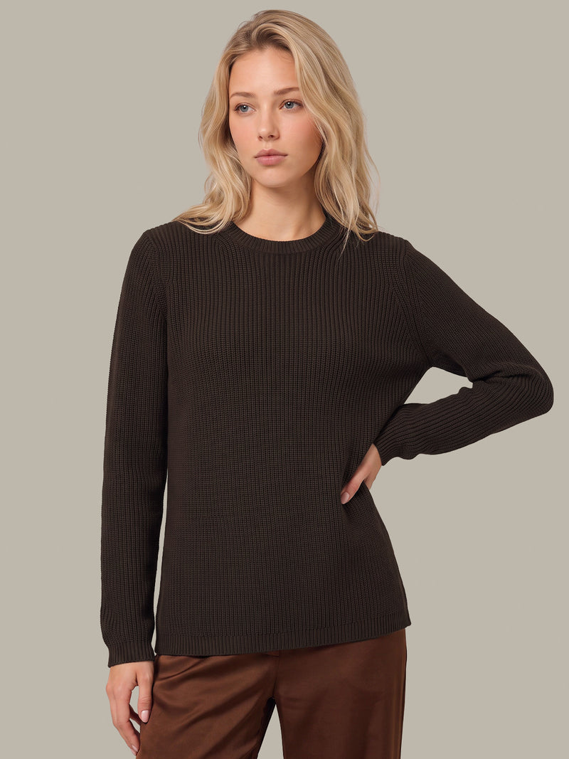 525 America Emma Shaker Sweater - Multiple Colors!