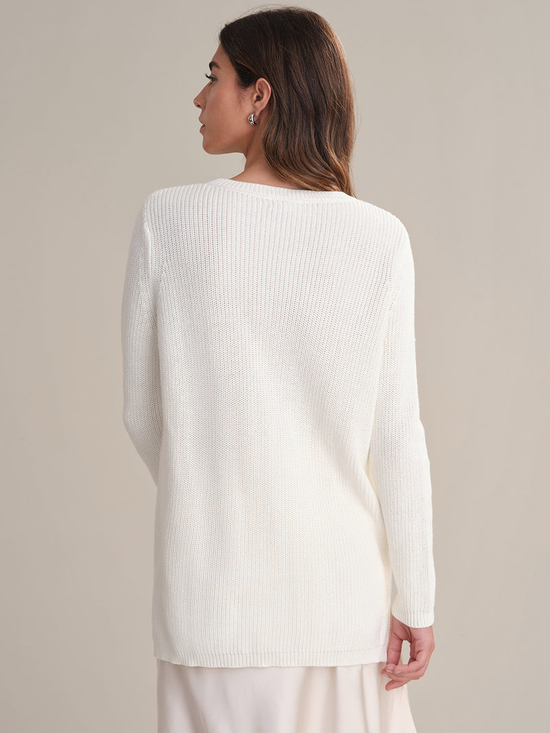 525 America Emma Shaker Sweater - Multiple Colors!