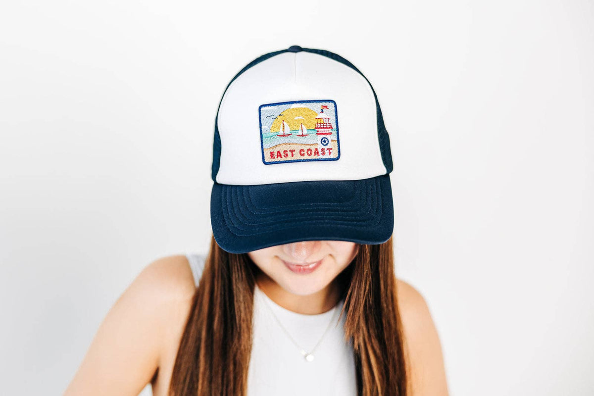 Rey to Z East Coast Postcard Trucker Hat