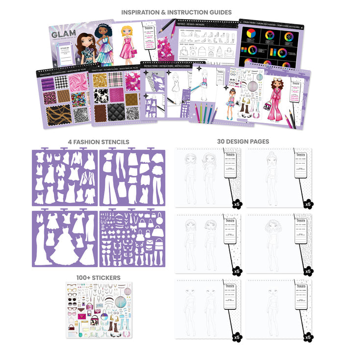 Fashion Angels Glam Fashion Design Sketch Portfolio (Copy)