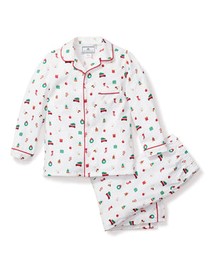 Petite Plume Children's Pajama Set in Winter Nostalgia