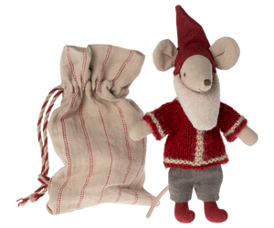 Maileg Santa Mouse Toy