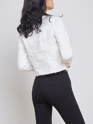 JANELLE SLIM RAW JACKET