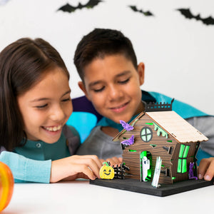KiwiCo Halloween Light Up Haunted House Science Kit for Kids