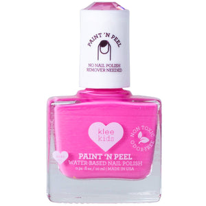 Klee Kids Naturals Water Based Peelable Nail Polish - Multiple Colors!