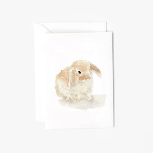 Emily Lex Studio Mini Enclosure Notecard in Bunny