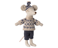 Maileg Dad Winter Mouse