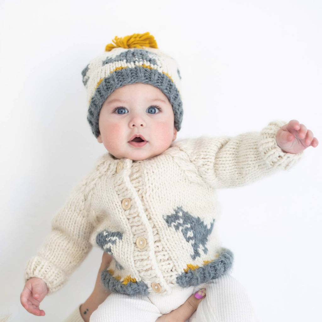 Huggalugs Beanie Hat in T-Rex