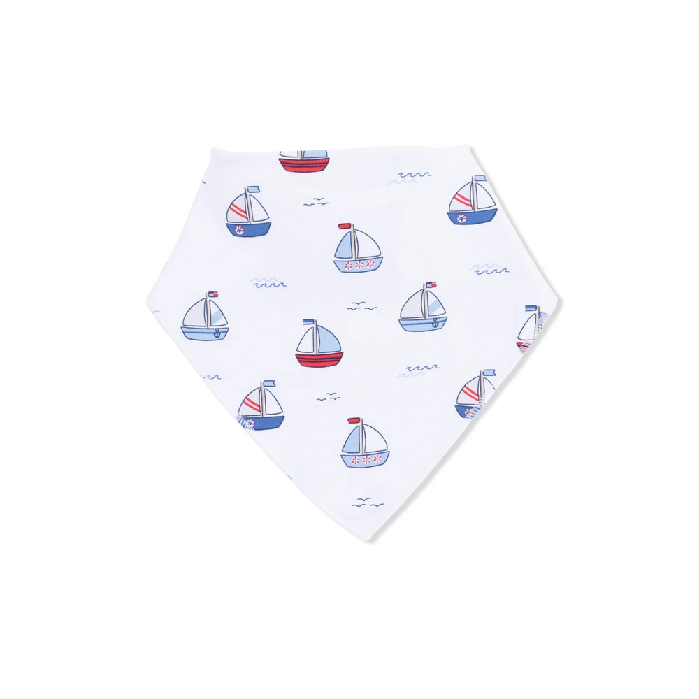Bubbly Sailboats Blue