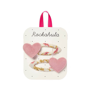 Rockahula Elsie Heart Clips