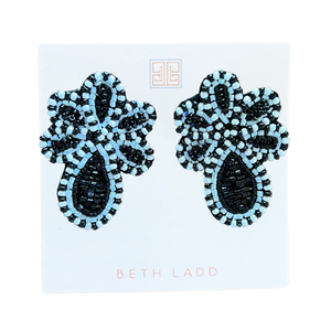 Beth Ladd Collections - Mercer Earrings in Black & White