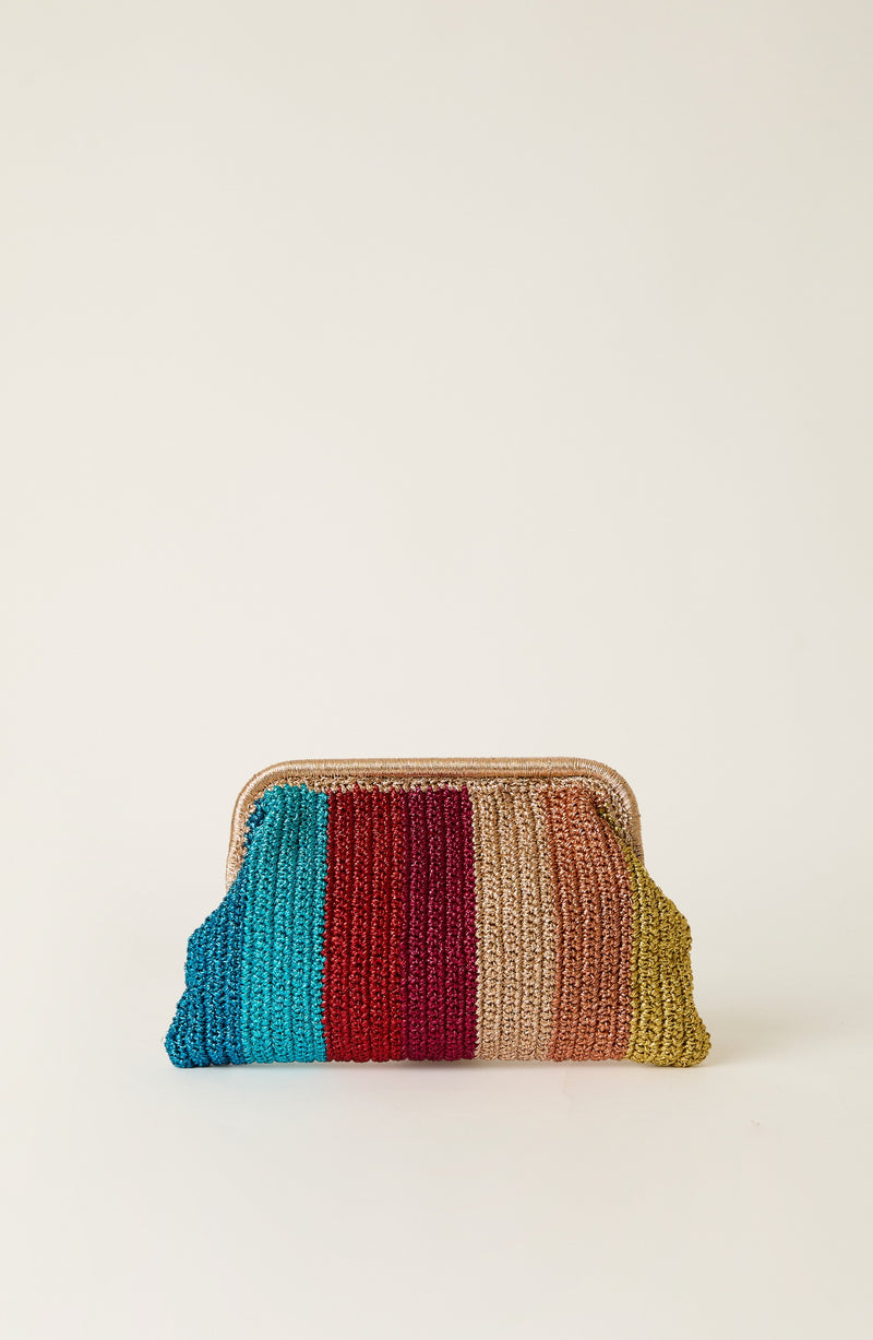 BTB Zinc Clutch in Metallic Multi