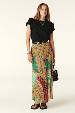 ba&sh Fancy Skirt in Multi