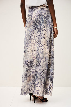 ba&sh Ciria Skirt in Blue