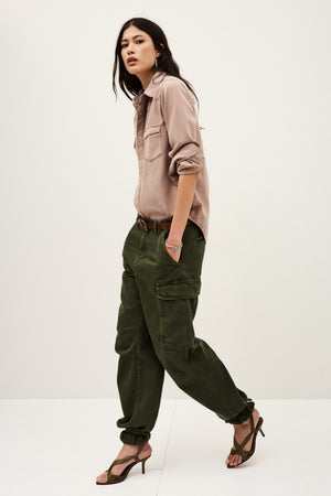 ba&sh Jada Shirt in Rose