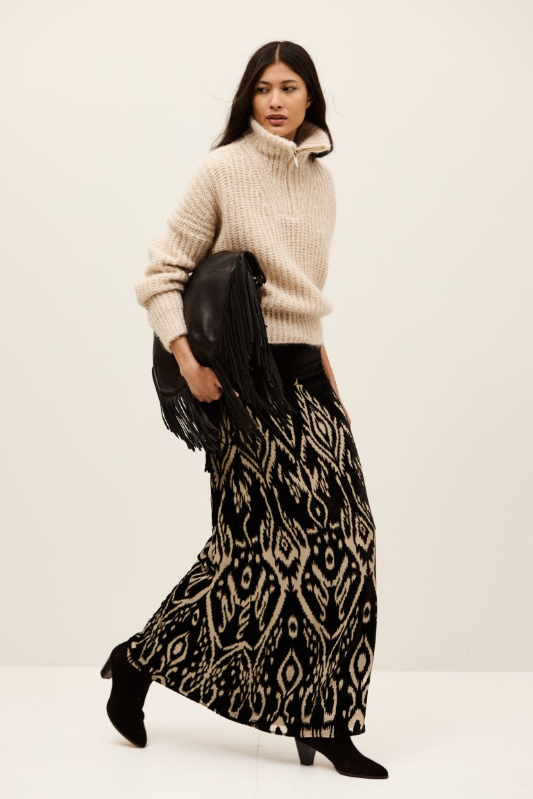 ba&sh Alpha Skirt in Black