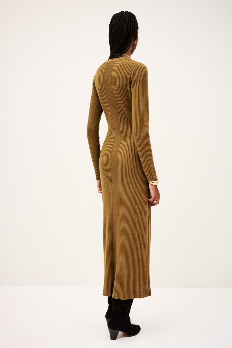 ba&sh Anisa Dress in Bronze