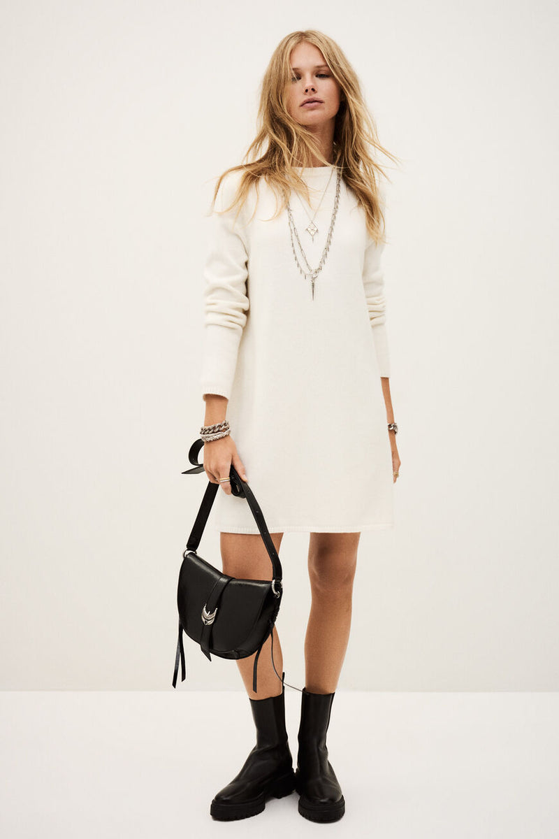 ba&sh Atess Dress in Ecru