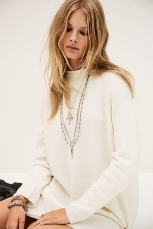 ba&sh Atess Dress in Ecru