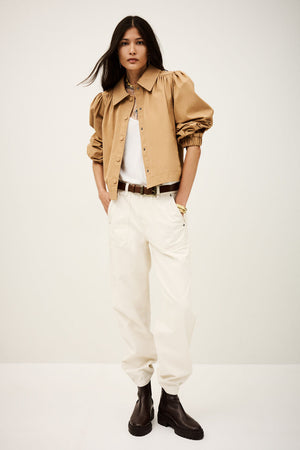 ba&sh The Icon Jacket in Camel