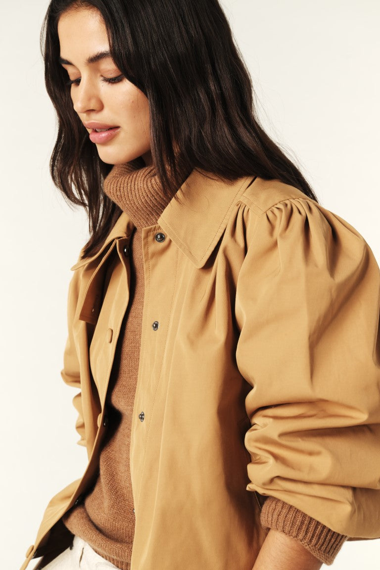 ba&sh The Icon Jacket in Camel
