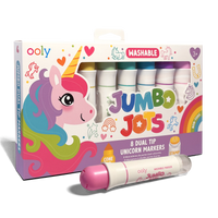 OOLY Jumbo Jots Dual Tip Unicorn Markers