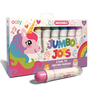 OOLY Jumbo Jots Dual Tip Unicorn Markers