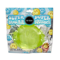 Top Trenz Inc Super Duper Sugar Squisher Toy Happy Face
