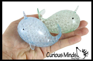 Curious Minds Toys Narwhal Sensory Stress Toy