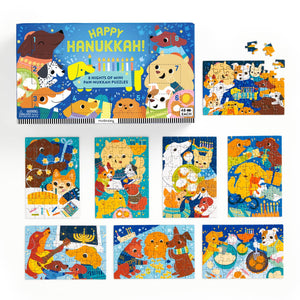 Mudpuppy Happy Hanukkah! Countdown Puzzle Set