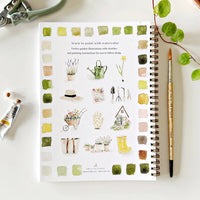 emily lex studio  Garden Watercolor Workbook