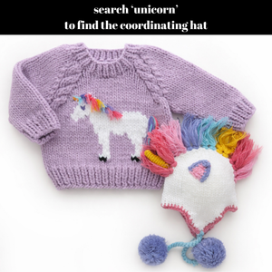 Huggalugs Sweater in Unicorn
