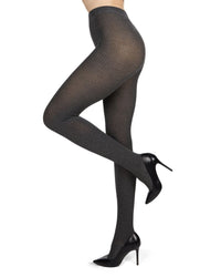 MeMoi Pin Ribbed Cotton Tights in Multiple Colors