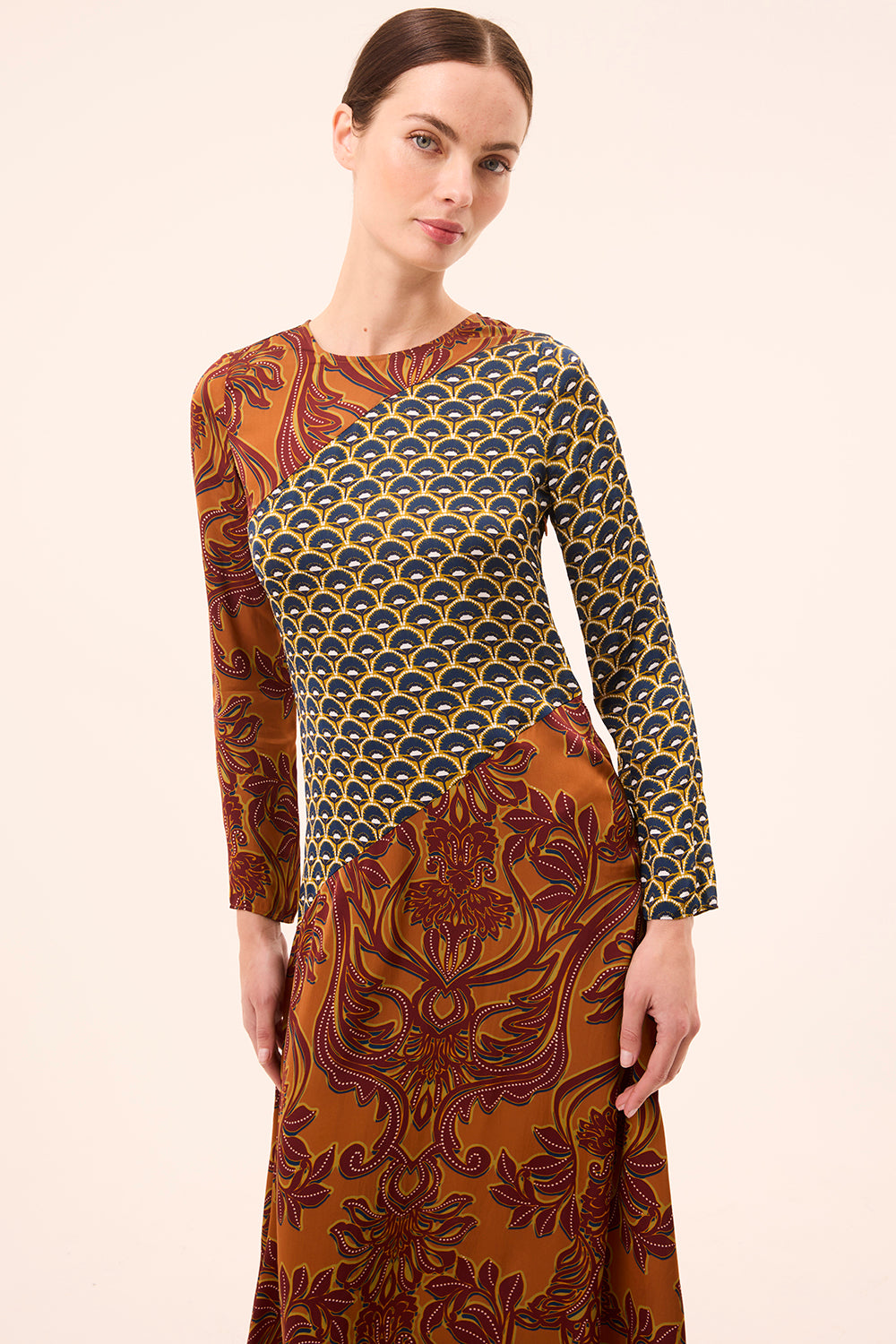 Misa Mojave Dress in Studded Dandelion