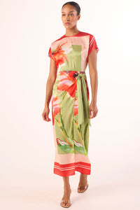 Misa Devorah Dress in Scarf Flora