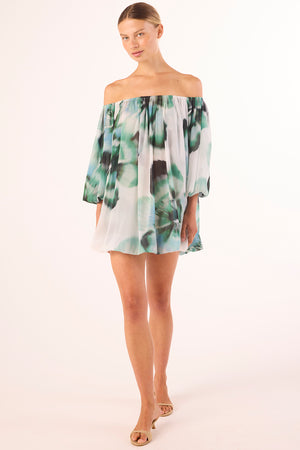 Misa Rosana Dress in Verdant Anemone