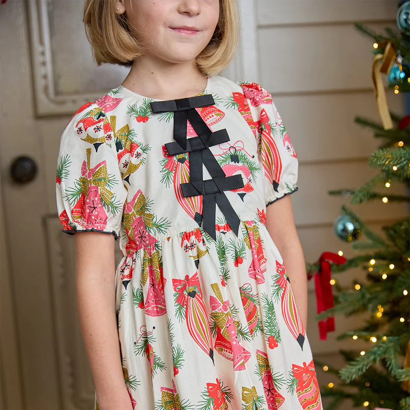 Pink Chicken Hermione Dress in Holly Bells