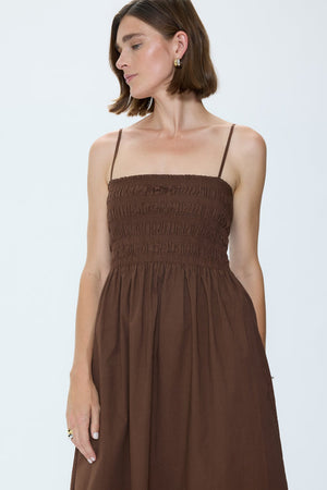 Pistola Bianca Dress in Bruna