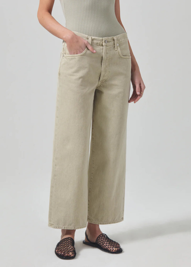 Citizens of Humanity Pina Baggy Crop Jean in Alfalfa