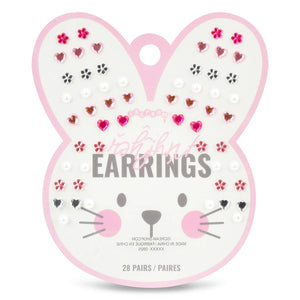 Iscream Bunny Stick On Earrings
