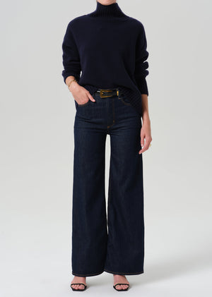 Citizens of Humanity Lyra Long Wide Leg Jean in Soft Rinse