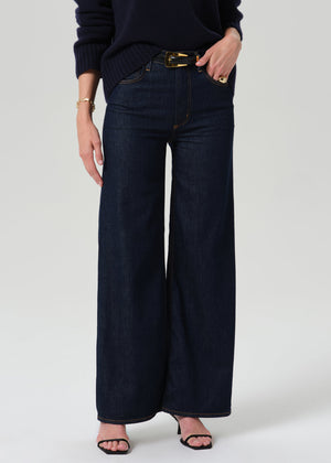 Citizens of Humanity Lyra Long Wide Leg Jean in Soft Rinse