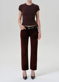 Citizens of Humanity Anissa Pant in Chambord Velvet