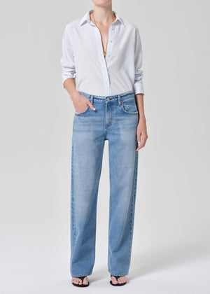 Citizens of Humanity Lindz Easy Straight Crop Jean in Cupid