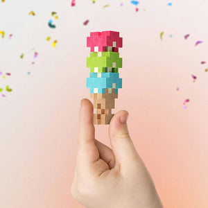 Plus-Plus USA Scooops Birthday Cake Set