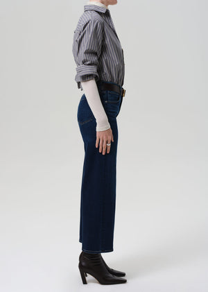 Citizens of Humanity Lyra Wide Leg Crop with Clean Hem in Dakota