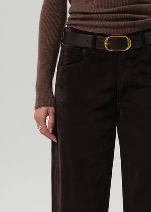 Citizens of Humanity Ayla Velvet Pant in Espresso