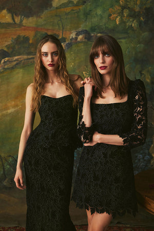 Cara Cara Belinda Mini Dress in Black