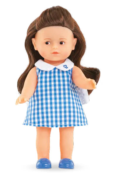 Corolle Mini Corolline Romy Doll w/Gingham Dress